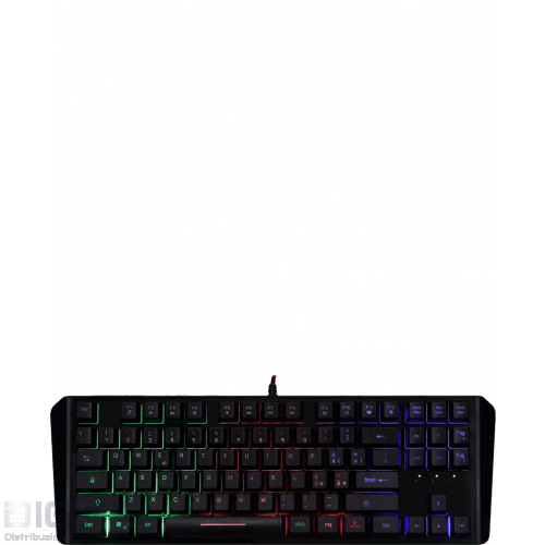 Tastiera Gaming Noua Cosmo Membrana Retroilluminazione RGB 87 Tasti (12 Multimediali) Layout IT