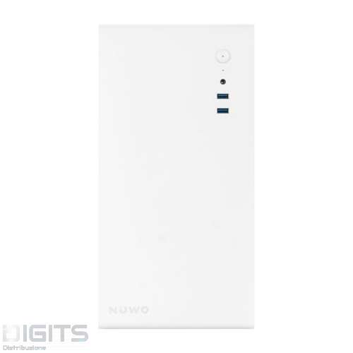 Case Office Micro-Atx Nuwo Eguera A123 Bianco 0.6MM SPCC 2*USB3.0 Side Mesh