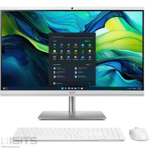 PC AIO ACER 27" FHD ULTRA U7-155U 16GB SSD1TB W11H SILVER/WHITE