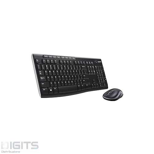 TASTIERA + MOUSE LOGITECH MK270 WIRELESS 920-004512