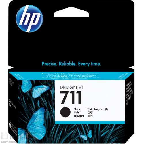 HP ORIGINALE CARTUCCIA INK N.711 BLACK 38ML