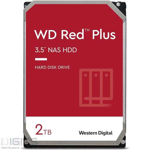 HDD WESTERN DIGITAL 3.5" 2TB RED