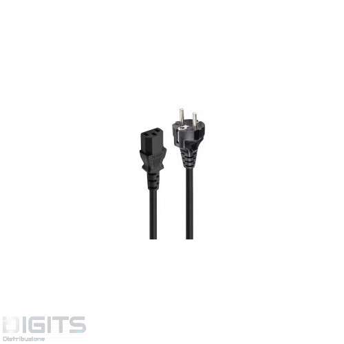 CAVO ALIMENTAZIONE SCHUKO / C13 M/F 1.8 M