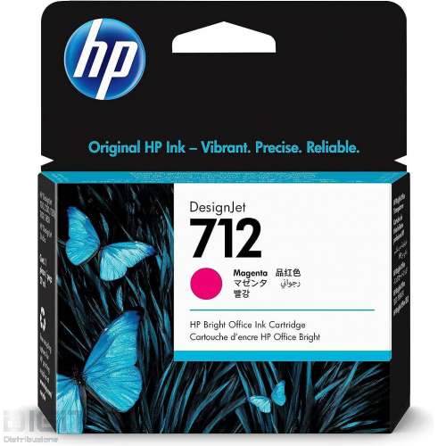 HP CARTUCCIA INK N.712 MAGENTA 29ML