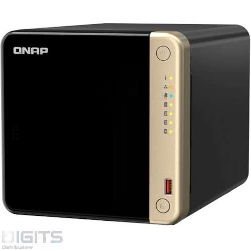 NAS QNAP 4-BAY TOWER NAS INTEL N5095 4C 8GB RAM 2,9 GHz