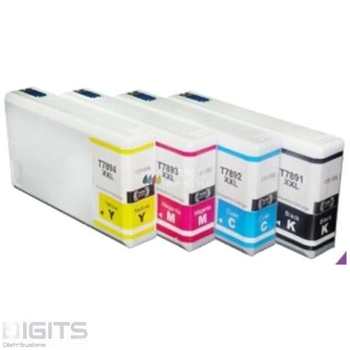 CARTUCCIA INK JET EPSON COMPATIBILE 65Ml Black T7891 XXL