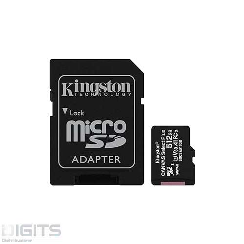 MICRO SD KINGSTON 512GB SDCS2/512GB