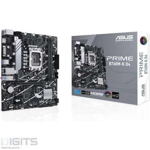 MB ASUS PRIME B760M-K D5 SKT1700 *12/13GEN.* DDR5 M.2