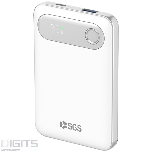 Powerbank 10000mAh Output USB/TPC - Input TPC - White Retrò