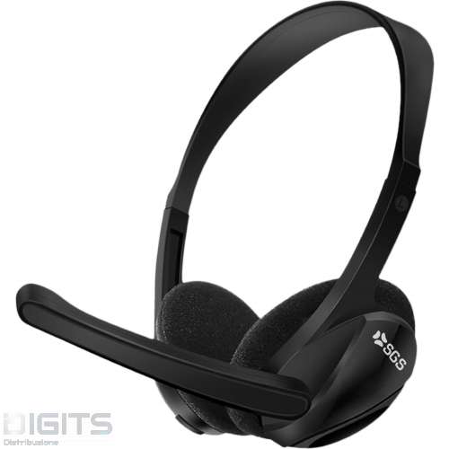 Cuffia filare da Gaming Raptor - Black con Microfono