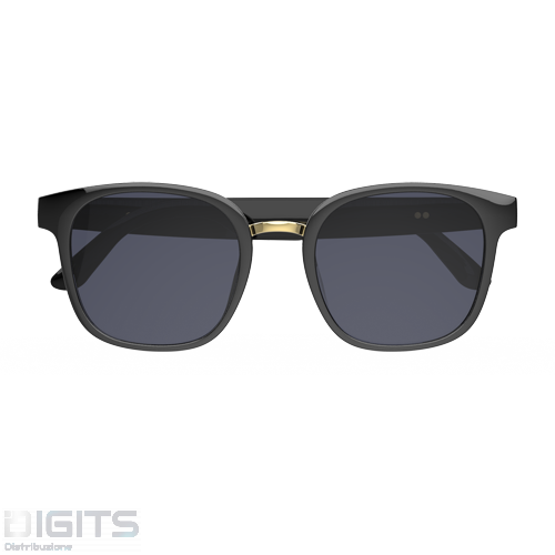 SGS Smart Glasses - Occhiali Da Sole Aura Luna Metal Black - Cuffie Wireless integrate