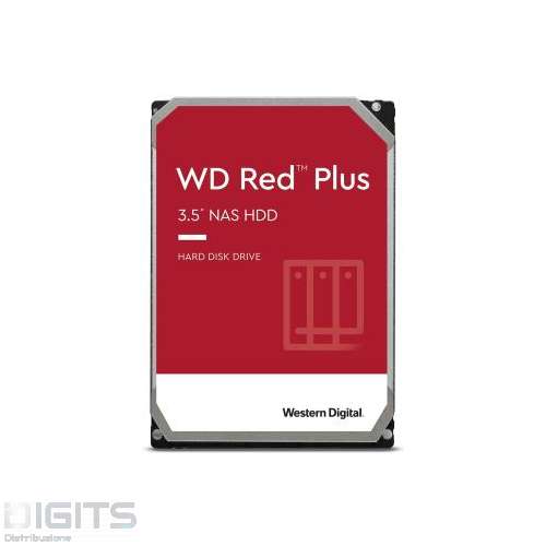 HDD WESTERN DIGITAL 10TB 7200RPM 256MB RED PLUS 2.5"
