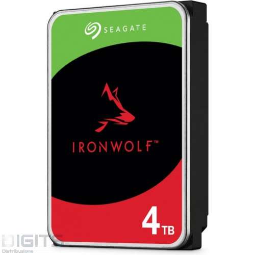 HDD SEAGATE 4TB SATA-6Gb 5400rpm 256MB 24x7 IronWolf  NAS ST4000VN006