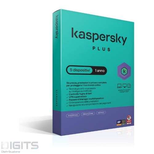 KASPERSKY PLUS 5*DEVICE 1Y SUPER SLIM BOX