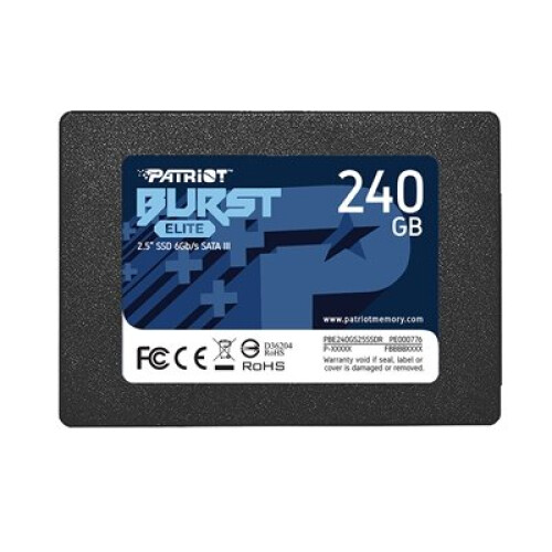 SSD 240GB PATRIOT 2.5" BURST ELITE