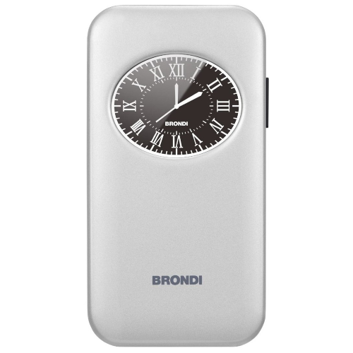 CELLULARE BRONDI WINDOW 2 DUOS SILVER METAL ITALIA