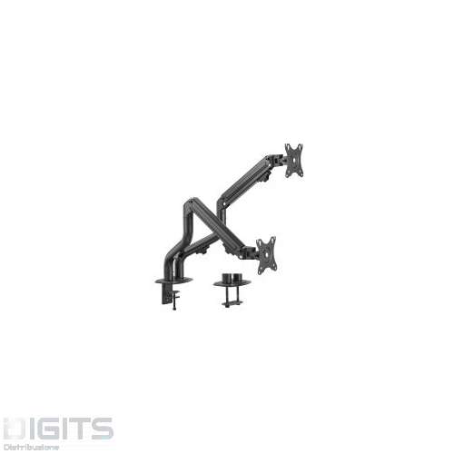 Supporto Braccio per doppio monitor 17"- 32" Molla meccanica EW1534