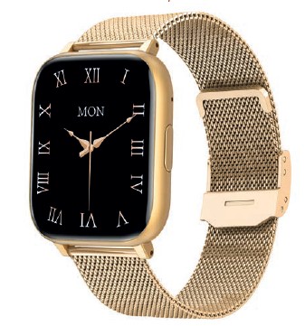 PEY05H_Immagine 2025-12-10 173543 Smartwatch Paul Edward PEY05H SMART GOLD MAGLIA MILANO
Materiale cassa: Metal Materiale cinturino: Silicone IP68 Water Resistant Chiamata Bluetooth - immagine 1