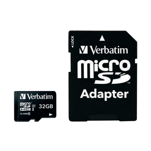 MICRO SD VERBATIM 32GB PREMIUM CON ADATTATORE