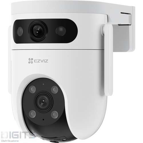EZVIZ OUTDOOR SMART WI-FI CAMERA CS-H9c -DUAL 3K + 3K