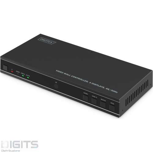 Video Wall Controller, 4 Displays, 4K/30Hz