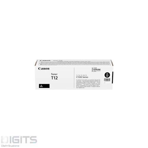TONER CANON ORIGINALE T12 BK (DURATA 7.400 PAGINE )
