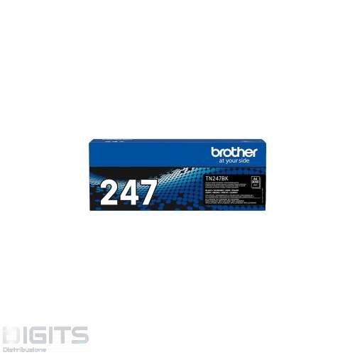 TONER BROTHER ORIGINALE NERO ALTA CAPACITA - TN-247BK - 3000 PAGINE