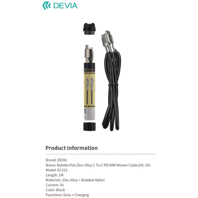 Cavo Tipo-C - Tipo-C in lega di zinco ricambio per espositore