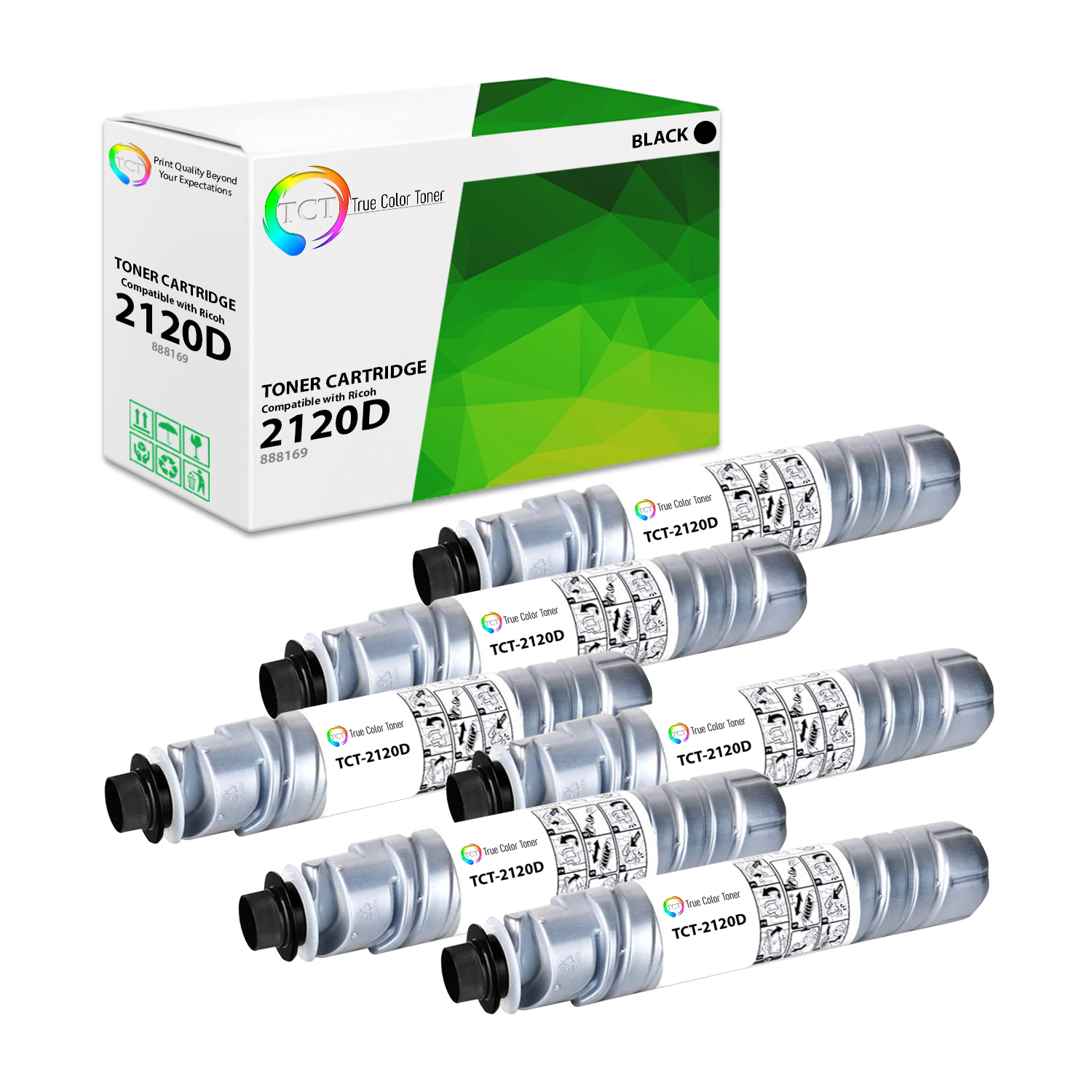 TONER COMPATIBILE RICOH BLACK Aficio1022,1027,1032,2022-11K Type-2220D TONER COMPATIBILE RICOH BLACK Aficio1022,1027,1032,2022-11K Type-2220D - immagine 1