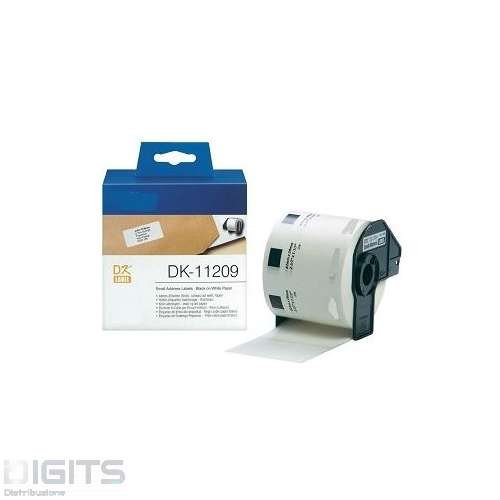 ETICHETTE COMPATIBILI FOR BROTHER WHITE 62MMX29MM 800PSC P-TOUCH QL1000 1050 1060
