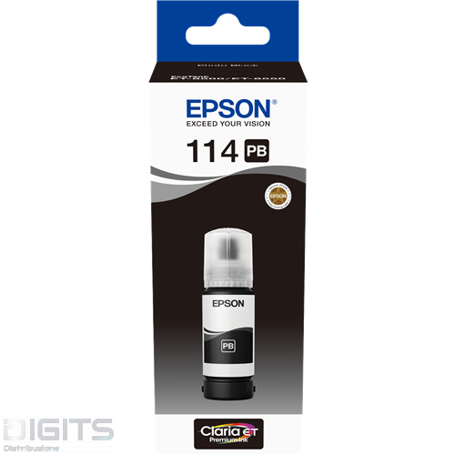 EPSON FLACONE INCHISTRO NERO PHOTO #114 70 ML - C13T07B140