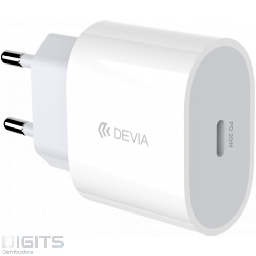 Carica batterie Super rapido Out Tipo-C sistema PD 20W Bianco