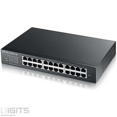 SWITCH ZYXEL WEB MANAGED 24 PORTE GS-1900-24E