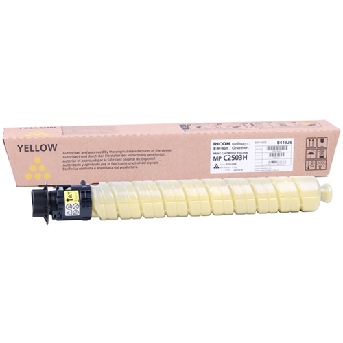 TONER ORIGINALE GIALLO RICOH MP C2503H