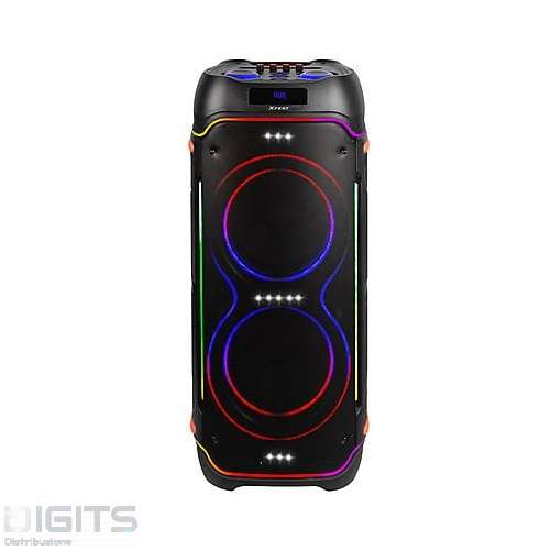SPEAKER TREVI X-FEST XF3600 PRO KB ALTOPARLANTE KARAOKE 200W + AW+ WIRELESS MICROFONO