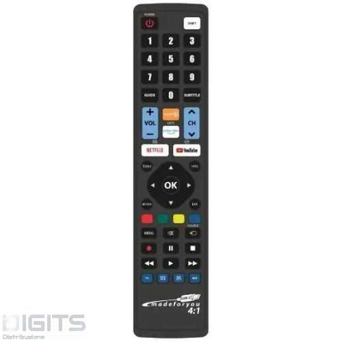 JL1771USB MFY 4:1 TELECOMANDO PROG. 4 APPARECCHI TRAMITE PC USB-C