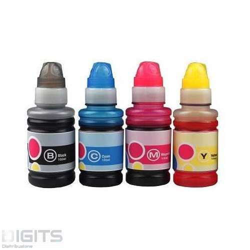 BOCCETTA COMPATIBILE NERO EPSON ECOTANK 70Ml L100 L110 L200 L210 L300 L355 L486 - T6641