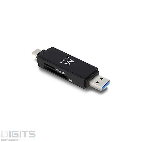 Card Reader USB 3.1 Gen1 tipo C/A