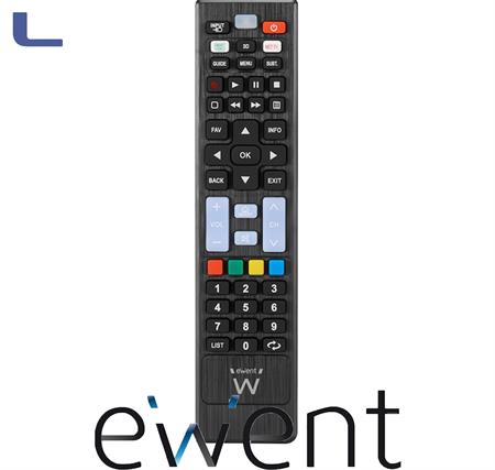 Telecomando per Tv LG Samsung Sony Hisense, TCL ed altri (2x AAA included) Ready to use