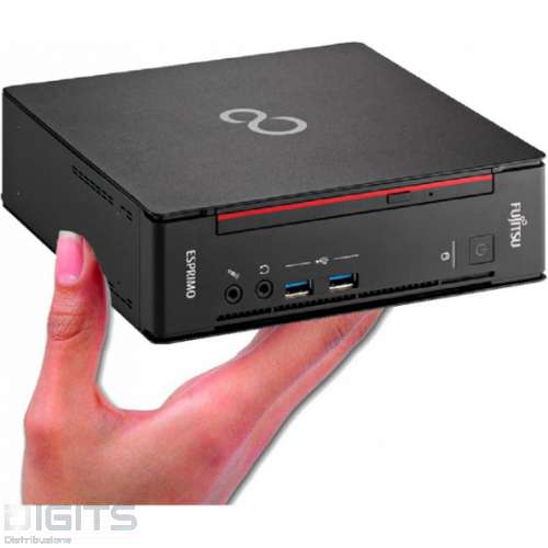 PC RICONDZIONATO MINI FUJITSU Q558 TINY I3-9100T WI-FI RAM 8GB SSD 256GB WINDOWS 11 PRO