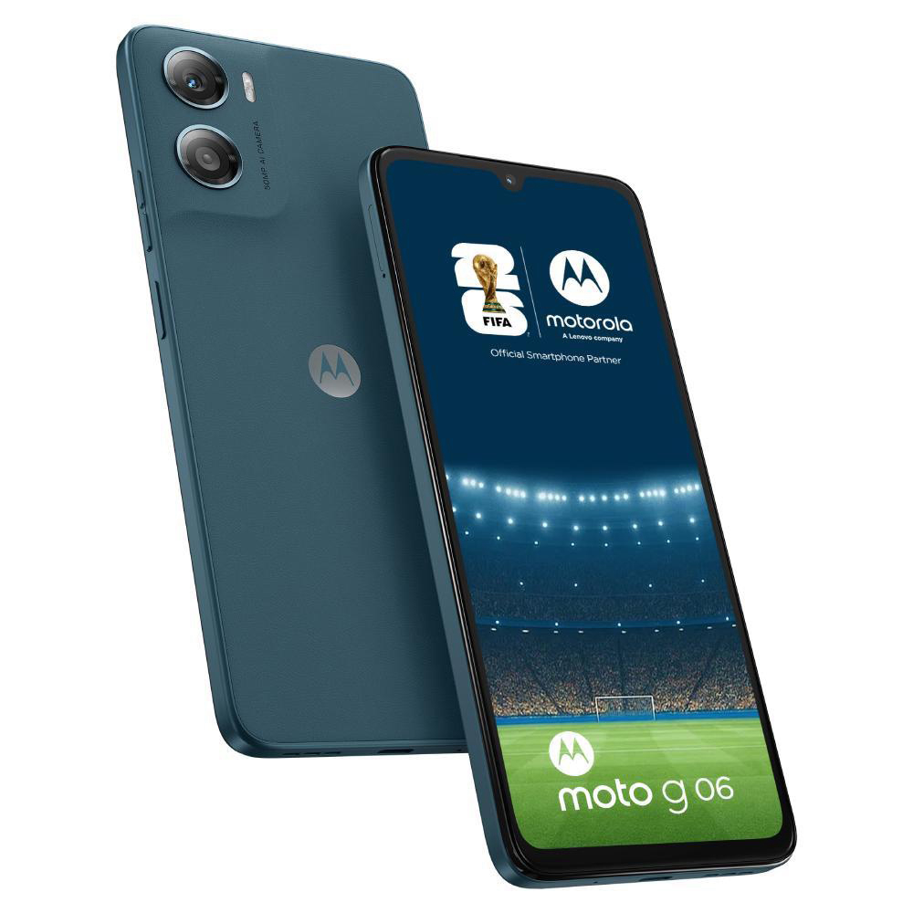 SMARTPHONE MOTOROLA G06 4+256GB TAPESTRY BLUE ITALIA