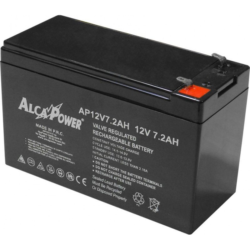 BATTERIA ALCA PER GRUPPO DI CONT. 12V7A