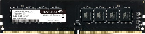 DIMM TEAM ELITE DDR4 8GB 3200MHZ TED48G3200C2201