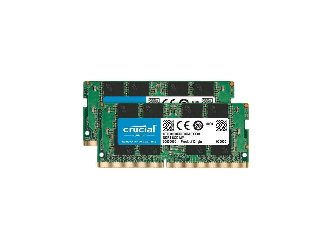 SODIMM CRUCIAL DDR4 64GB 3200MHZ (2 x 32 GB)
