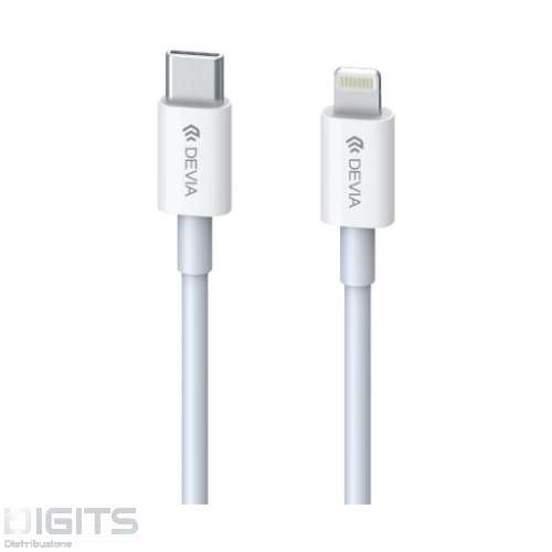 Cavo in Nylon Carica rapida PD Tipo-C Lightning 3A - 2 metri