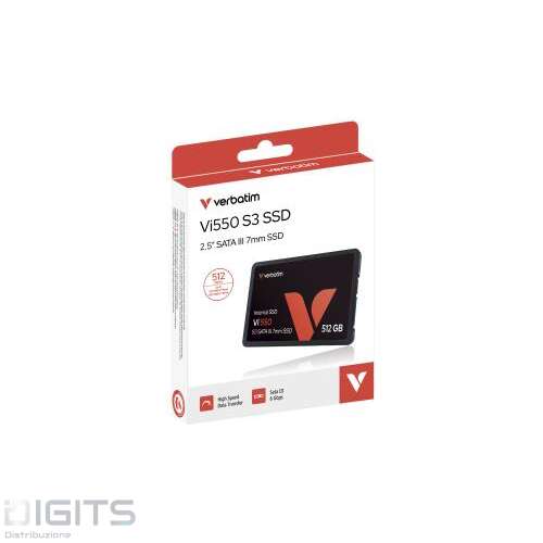 SSD 512GB  2.5" VERBATIM VI550 S3