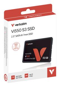 SSD 512GB  2.5" VERBATIM VI550 S3