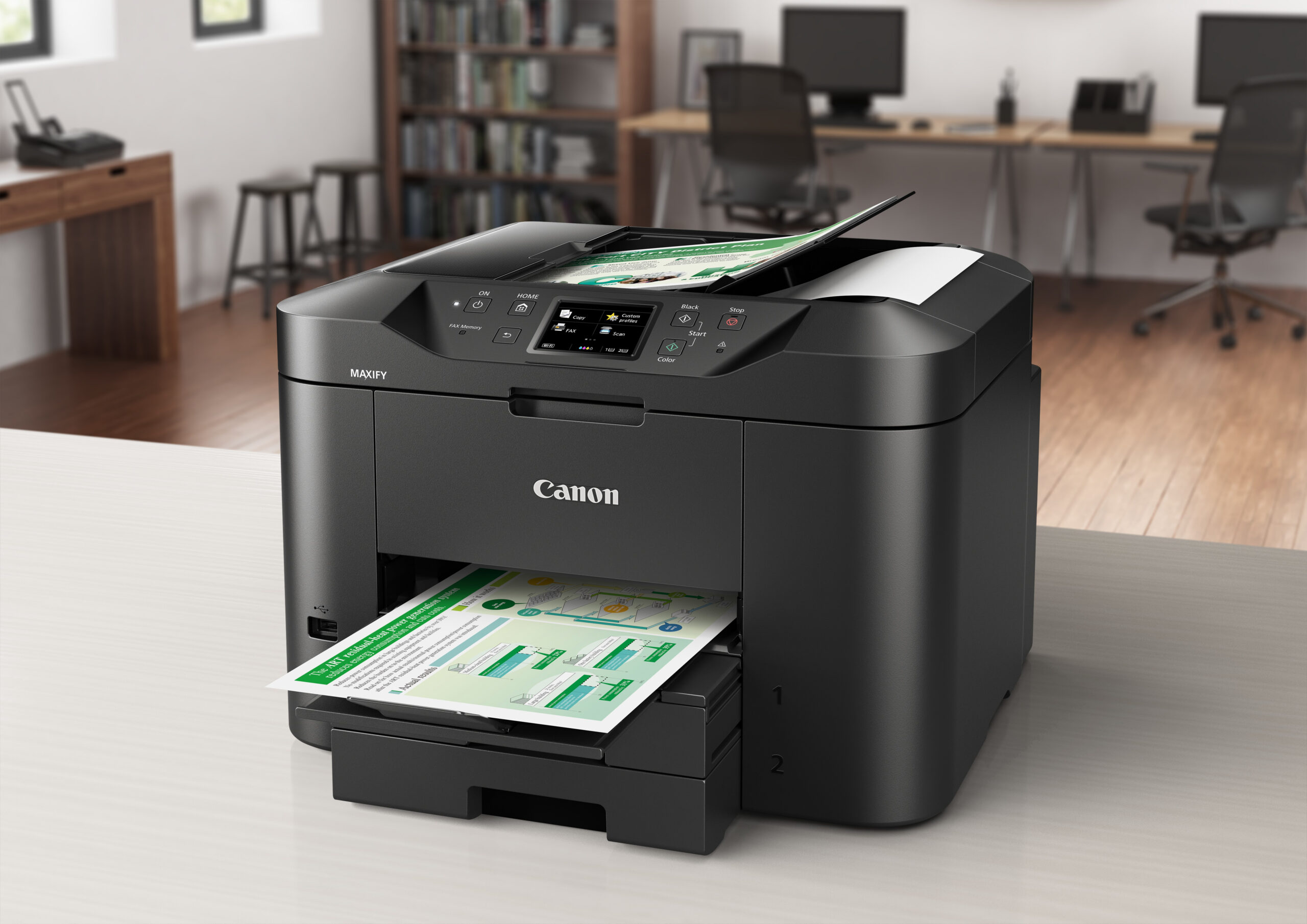 CANON MULTIFUNZIONE INK JET MAXIFY MB2750 MFP A4