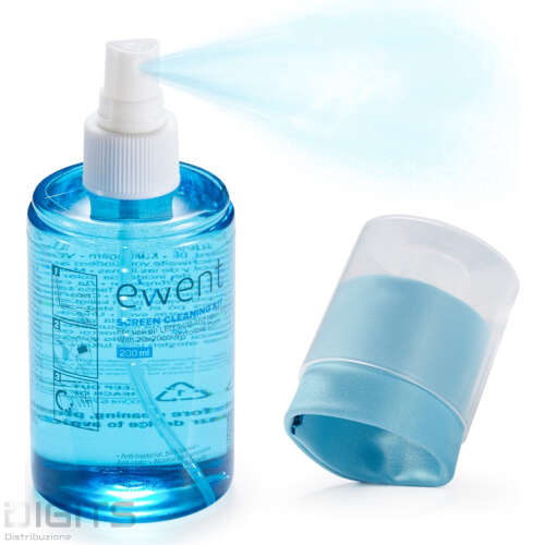 Set Per La Pulizia Completa, 200Ml + Panno 20X20Cm