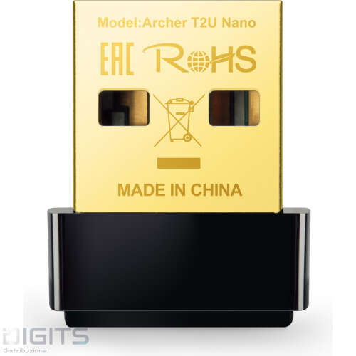 TP-LINK SCHEDA USB AC-600 DUAL BAND ARCHER T2U NANO